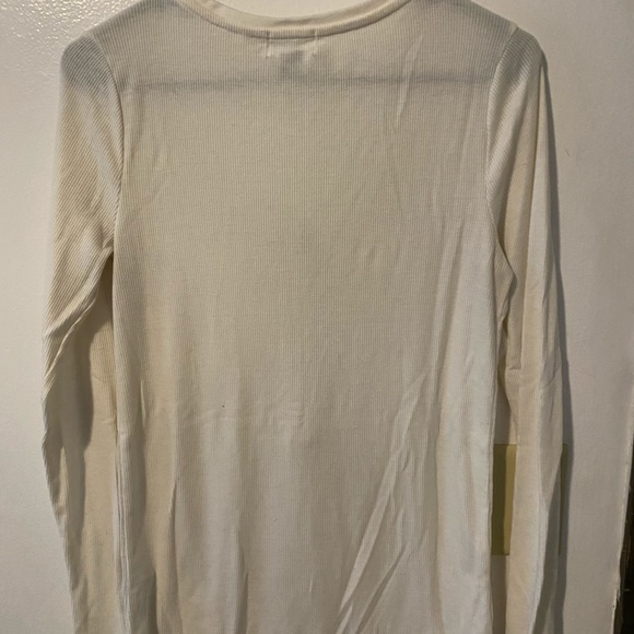 Off white Henley long sleeve - Picture 2 of 3